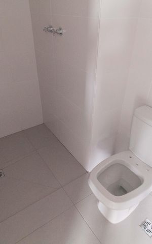 Apartamento para alugar com 40m², 1 quarto e sem vaga Apartamento para alugar com 40m², 1 quarto e sem vagaBanheiro da Suíte