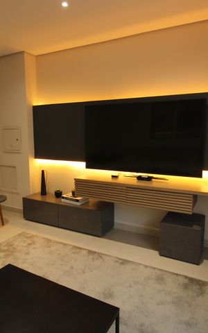 Studio à venda com 27m², 1 quarto e sem vagaÁrea comum - sala de cinema