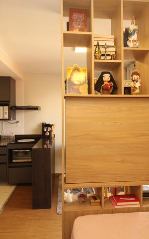 Studio à venda com 27m², 1 quarto e sem vagaQuarto