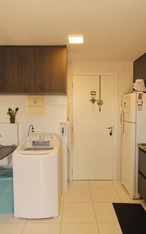 Studio à venda com 27m², 1 quarto e sem vagaCozinha