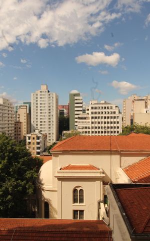 Studio à venda com 27m², 1 quarto e sem vagaVista da Varanda