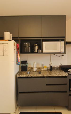 Studio à venda com 27m², 1 quarto e sem vagaCozinha