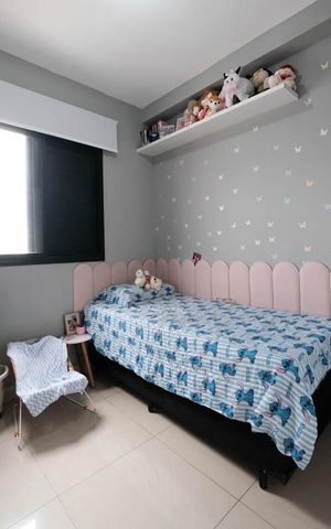 Apartamento à venda com 53m², 2 quartos e 1 vagaQuarto 1