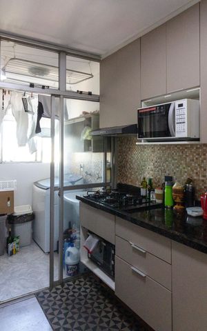 Apartamento à venda com 64m², 2 quartos e 1 vagaCozinha