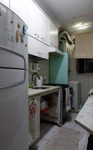 Apartamento à venda com 60m², 3 quartos e 1 vaga Apartamento à venda com 60m², 3 quartos e 1 vagaCozinha e Área de Serviço