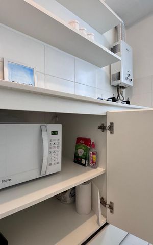 Apartamento à venda com 45m², 2 quartos e 1 vaga Apartamento à venda com 45m², 2 quartos e 1 vagaCozinha e Área de Serviço