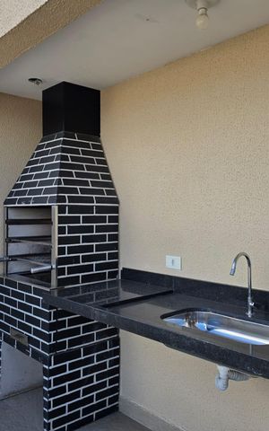 Apartamento para alugar com 110m², 3 quartos e 1 vaga Apartamento para alugar com 110m², 3 quartos e 1 vagaÁrea comum - Salão de festas