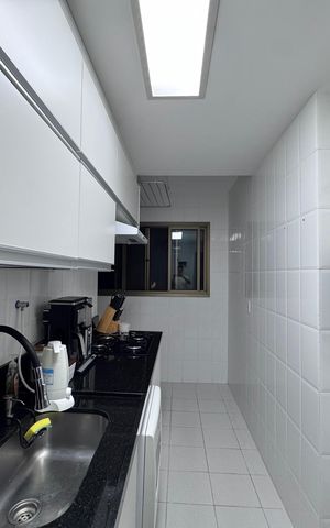 Apartamento à venda com 87m², 2 quartos e 2 vagas Apartamento à venda com 87m², 2 quartos e 2 vagasCozinha e Área de Serviço