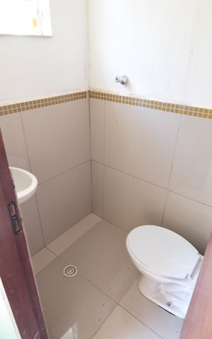 Casa à venda com 124m², 3 quartos e 2 vagasBanheiro de serviço