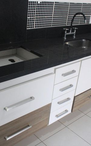 Apartamento à venda com 125m², 3 quartos e 2 vagasCozinha