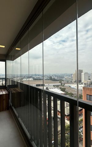 Apartamento à venda com 54m², 1 quarto e 1 vaga Apartamento à venda com 54m², 1 quarto e 1 vagaVaranda da Sala
