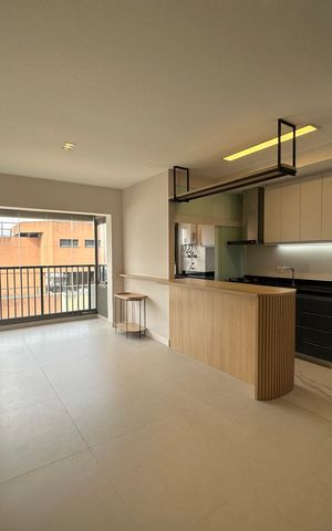 Apartamento à venda com 54m², 1 quarto e 1 vaga Apartamento à venda com 54m², 1 quarto e 1 vagaSala