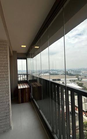 Apartamento à venda com 54m², 1 quarto e 1 vaga Apartamento à venda com 54m², 1 quarto e 1 vagaVaranda da Sala