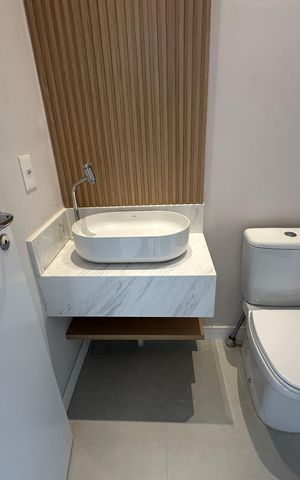 Apartamento à venda com 54m², 1 quarto e 1 vaga Apartamento à venda com 54m², 1 quarto e 1 vagaLavabo