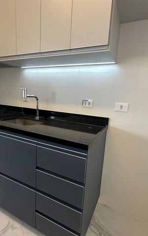 Apartamento à venda com 54m², 1 quarto e 1 vaga Apartamento à venda com 54m², 1 quarto e 1 vagaCozinha