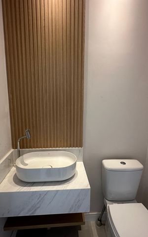Apartamento à venda com 54m², 1 quarto e 1 vaga Apartamento à venda com 54m², 1 quarto e 1 vagaLavabo