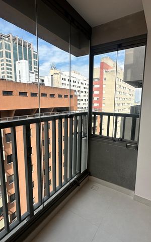 Apartamento à venda com 54m², 1 quarto e 1 vaga Apartamento à venda com 54m², 1 quarto e 1 vagaVaranda da Sala