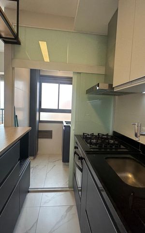 Apartamento à venda com 54m², 1 quarto e 1 vaga Apartamento à venda com 54m², 1 quarto e 1 vagaCozinha