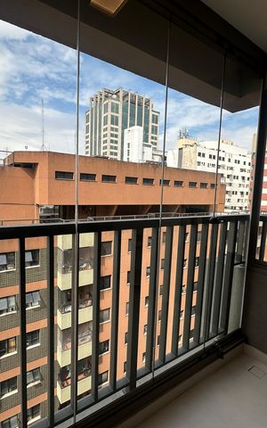 Apartamento à venda com 54m², 1 quarto e 1 vaga Apartamento à venda com 54m², 1 quarto e 1 vagaVaranda da Sala