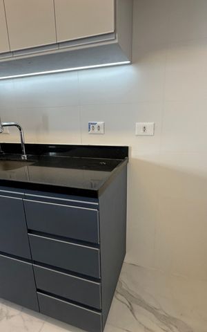 Apartamento à venda com 54m², 1 quarto e 1 vaga Apartamento à venda com 54m², 1 quarto e 1 vagaCozinha