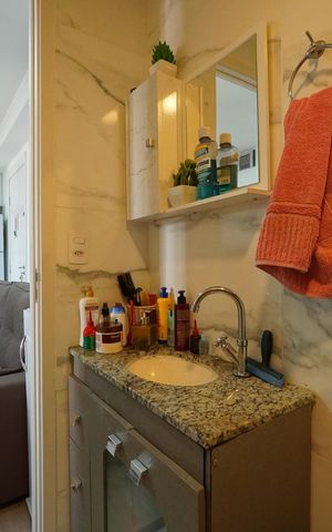 Apartamento à venda com 32m², 2 quartos e sem vagaBanheiro