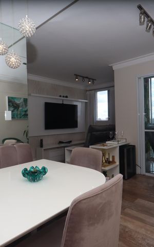 Apartamento para alugar com 62m², 2 quartos e 1 vagaSala