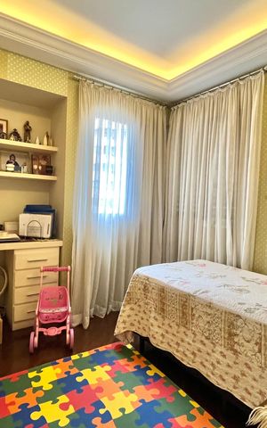 Apartamento à venda com 101m², 4 quartos e 3 vagas Apartamento à venda com 101m², 4 quartos e 3 vagasQuarto 2