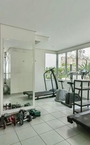 Apartamento à venda com 101m², 4 quartos e 3 vagas Apartamento à venda com 101m², 4 quartos e 3 vagasÁrea comum - Academia