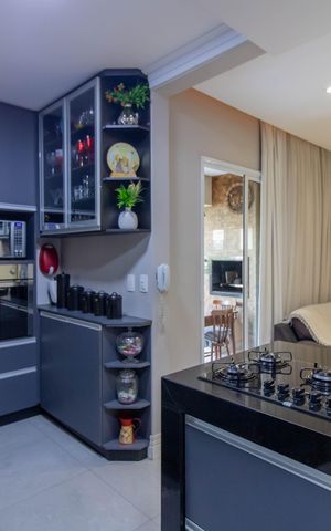 Apartamento à venda com 151m², 3 quartos e 2 vagas Apartamento à venda com 151m², 3 quartos e 2 vagasCozinha