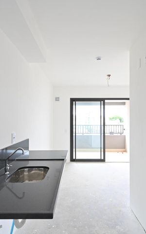 Studio à venda com 27m², 1 quarto e sem vagaCozinha