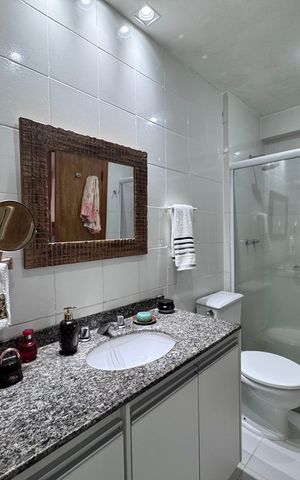 Apartamento à venda com 186m², 4 quartos e 2 vagas Apartamento à venda com 186m², 4 quartos e 2 vagasSuíte 1 - Banheiro