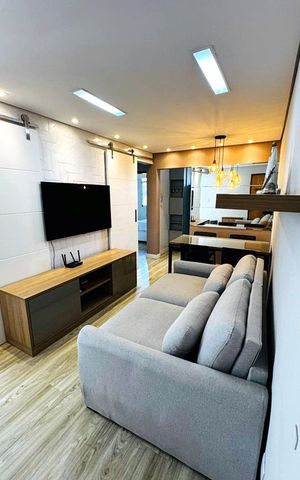 Apartamento à venda com 48m², 2 quartos e 1 vaga