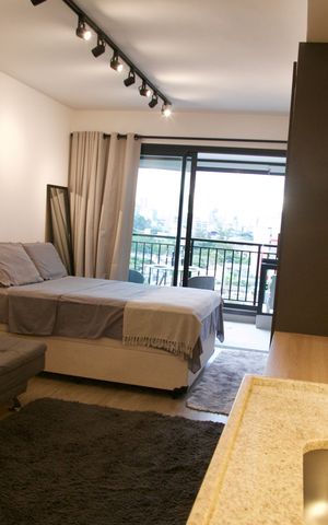 Studio para alugar com 33m², 1 quarto e sem vaga Studio para alugar com 33m², 1 quarto e sem vagaStudio