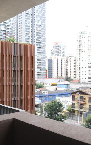 Apartamento à venda com 27m², 1 quarto e sem vagaVaranda
