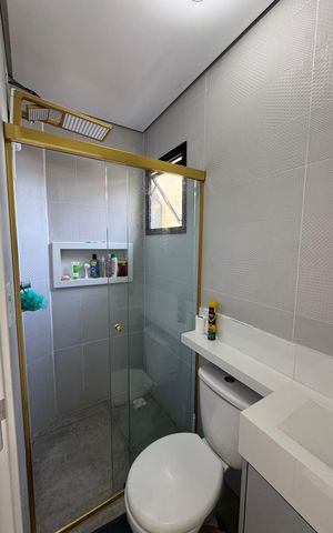 Apartamento à venda com 111m², 2 quartos e 2 vagas Apartamento à venda com 111m², 2 quartos e 2 vagasBanheiro