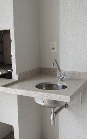 Apartamento à venda com 50m², 1 quarto e 1 vagaChurrasqueira