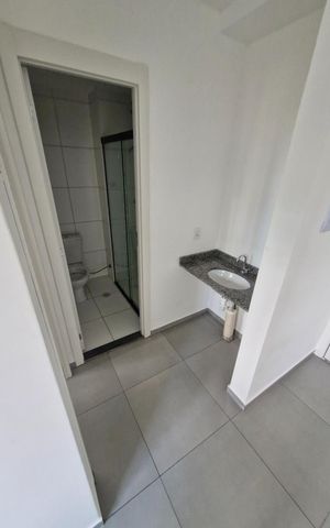 Apartamento para alugar com 35m², 2 quartos e sem vaga Apartamento para alugar com 35m², 2 quartos e sem vagaBanheiro