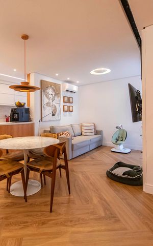 Apartamento à venda com 67m², 2 quartos e 2 vagas Apartamento à venda com 67m², 2 quartos e 2 vagasSala