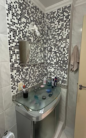 Apartamento à venda com 110m², 3 quartos e 1 vagaBanheiro da Suíte