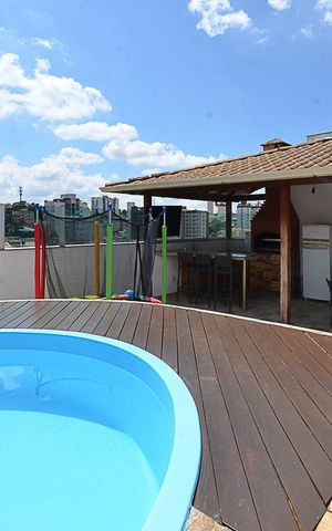 Apartamento à venda com 267m², 4 quartos e 4 vagas Apartamento à venda com 267m², 4 quartos e 4 vagasÁrea Cobertura
