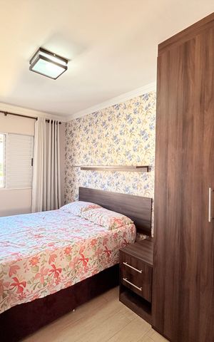 Apartamento à venda com 60m², 2 quartos e 1 vagaQuarto 2