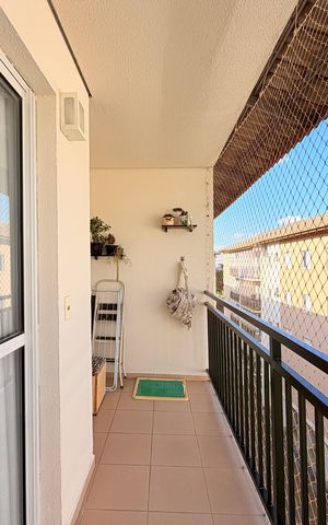 Apartamento à venda com 60m², 2 quartos e 1 vagaSacada