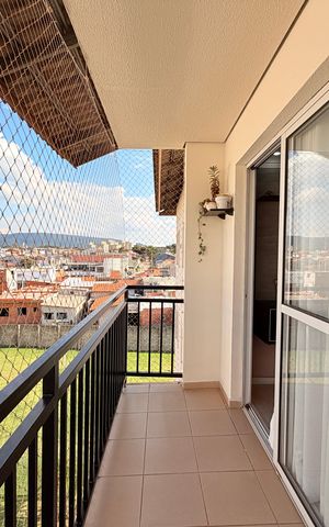 Apartamento à venda com 60m², 2 quartos e 1 vagaSacada