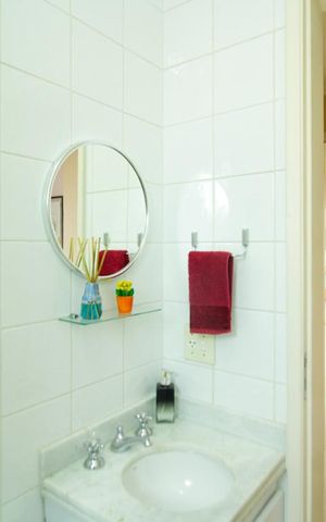 Apartamento à venda com 124m², 2 quartos e 4 vagas Apartamento à venda com 124m², 2 quartos e 4 vagasBanheiro Social