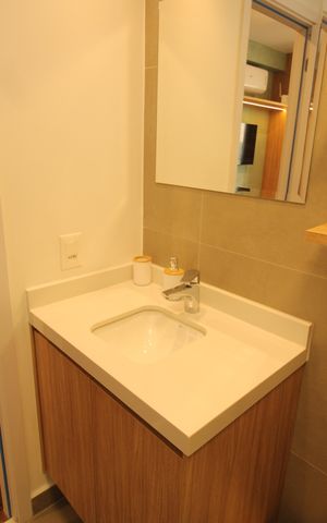 Studio para alugar com 26m², 1 quarto e sem vagaBanheiro