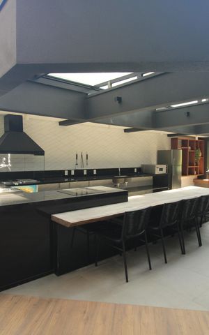 Studio para alugar com 26m², 1 quarto e sem vagaÁrea comum - Churrasqueira