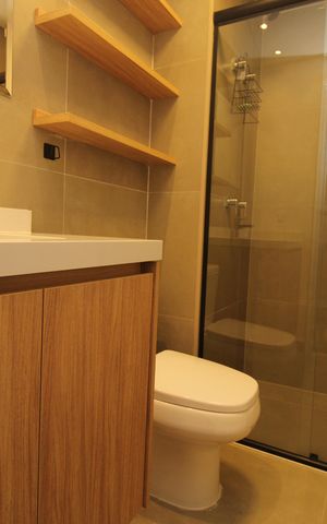 Studio para alugar com 26m², 1 quarto e sem vagaBanheiro