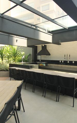 Studio para alugar com 26m², 1 quarto e sem vagaÁrea comum - Churrasqueira