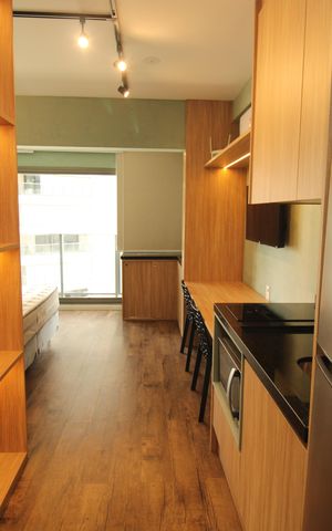 Studio para alugar com 26m², 1 quarto e sem vagaCozinha