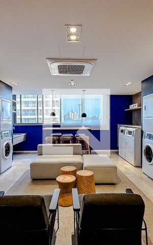 Studio para alugar com 26m², 1 quarto e sem vaga Studio para alugar com 26m², 1 quarto e sem vagaLavanderia